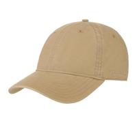Stetson Ducor Sun Guard Fullcap Hombre - Gorra de béisbol de algodón ecológico (sostenible) - Primavera/Verano - con protección Solar UV 40+ - Look Lavado a Piedra - Beige Oscuro XXL (62-63 cm)