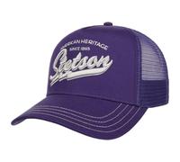Stetson Forest Patrol Trucker Cap Hombre Algodón Ajustable Snapback Estilo Americano Verano Invierno, morado, Talla única
