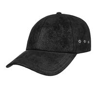 Stetson Gorra Béisbol Rawlins Pigskin Hombre - de Baseball Verano Hebilla Metal, con Visera Verano/Invierno - Talla única Negro