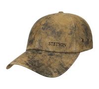 Stetson Gorra Béisbol Rawlins Pigskin Hombre - de Baseball Verano Hebilla Metal, con Visera Verano/Invierno - Talla única marrón
