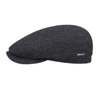 Stetson Gorra Belfast Classic Wool Gorro Ivy (62 cm - Negro-Azul)