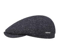 Stetson Gorra Belfast Wool Blend Hombre - Made in The EU Gorro Ivy de Lana con Visera, Forro Invierno otoño/Invierno - 57 cm Antracita