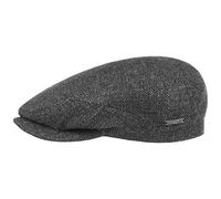 Stetson Gorra con Lino Taleco Wool Mujer/Hombre - Made in The EU de Lana Gorro Ivy Visera, Forro, Forro Verano Verano/Invierno - 59 cm Antracita