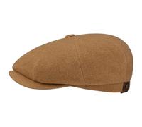 Stetson Gorra con Visera Hatteras Plano Lana Cachemira Boina Forro de Franela Mujer Hombre Otoño Invierno
