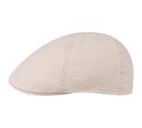 Stetson Gorra de Algodón Orgánico Texas Hombre - Gorro Ivy con Visera Verano Primavera/Verano - M (56-57 cm) Natural