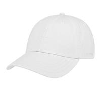Stetson Gorra de Béisbol Rector Mujer/Hombre - Protector UV Sol Hebilla Metal, con Visera Verano/Invierno - Talla única Blanco