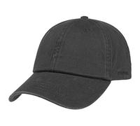 Stetson Gorra de Béisbol Rector Mujer/Hombre - Protector UV Sol Hebilla Metal, con Visera Verano/Invierno - Talla única Negro