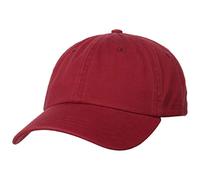 Stetson Gorra de Béisbol Rector Mujer/Hombre - Protector UV Sol Hebilla Metal, con Visera Verano/Invierno - Talla única Rojo
