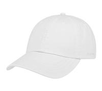 Stetson Gorra de Béisbol Rector Mujer/Hombre - Protector UV Sol Hebilla Metal, con Visera Verano/Invierno - Talla única Blanco
