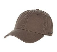 Stetson Gorra de Beisbol Rector Mujer/Hombre - Protector UV Sol Hebilla Metal, con Visera Verano/Invierno - Talla única marrón