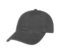 Stetson Gorra de Béisbol Rector Mujer/Hombre - Protector UV Sol Hebilla Metal, con Visera Verano/Invierno - Talla única Antracita