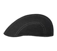 Stetson Gorra Gatsby de Lino Madison Mujer/Hombre - Gorro Ivy con Visera, Forro Verano Primavera/Verano - 58 cm Negro