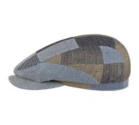 Stetson Gorra Laughlin Driver Patchwork Mujer/Hombre - Made in The EU Gorro Ivy con Visera, Forro, Forro Primavera/Verano Primavera Verano - M (56-57 cm) Azul