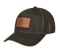 Stetson Gorra Leather Patch Hombre - de béisbol Hebilla Metal, con Visera, Forro Verano/Invierno Primavera Verano Otoño Invierno - Talla única marrón