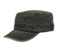 Stetson Gorra Militar Denim Hombre - con Visera otoño/Invierno Invierno - S (54-55 cm) Tela Vaquera