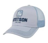Stetson Gorra Sailing Logo Mujer/Hombre - de Malla Beisbol Snapback, con Visera, Visera Verano/Invierno Primavera Verano Otoño Invierno - Talla única Celeste