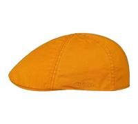 Stetson Gorra Texas Cotton con protección UV 40+ - Gorra Plana de algodón - Gorra Unicolor Primavera/Verano Terracota L (58-59 cm)