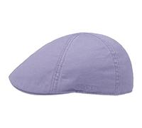 Stetson Gorra Texas Cotton con protección UV 40+ - Gorra Plana de algodón - Gorra Unicolor Primavera/Verano Lila Claro L (58-59 cm)