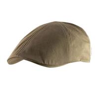Stetson Gorra Texas Hertford Hombre - Made in The EU Gorro Ivy con Visera, Forro Verano Primavera/Verano - L (58-59 cm) Verde Oliva
