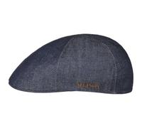 Stetson Gorra Texas Pure Denim Sustainable Hombre - Made in The EU Gorro Ivy con Visera Primavera/Verano Primavera Verano - L (58-59 cm) Denim-Azul Oscuro