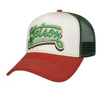 Stetson Gorra Trucker Lettering Hombre - Camionero de béisbol Malla Snapback, con Visera Verano/Invierno Verano - Talla única Verde