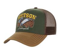 Stetson Gorra Trucker Lumberjack Mujer/Hombre - camionero de béisbol malla Snapback, con visera, visera Invierno Otoño Verano Primavera verano/invierno - talla única Small marrón