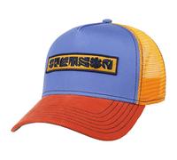 Stetson Gorra Trucker Stencil x The Feebles Mujer/Hombre - Camionero de béisbol Malla Snapback, con Visera, Visera Otoño Verano Primavera Invierno Verano/Invierno - Talla única Naranja