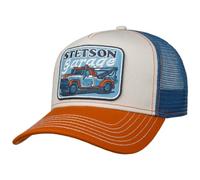 Stetson Gorra Trucker Towing Service Hombre - Camionero de béisbol Malla Snapback, con Visera, Visera Verano/Invierno - Talla única Azul