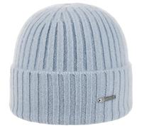 Stetson Gorro de Cachemira Varnell Mujer/Hombre - Beanie Lana Invierno con Vuelta otoño/Invierno - Talla única Azul colombino