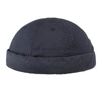 Stetson Gorro Docker de Algodón Ocala Hombre - Verano Gorra Docker, Cierre autoadherente Primavera/Verano - L (58-59 cm) Azul Oscuro