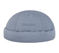 Stetson Gorro Docker de Algodón Ocala Hombre - Verano Gorra Docker, Cierre autoadherente Primavera/Verano - M (56-57 cm) Tela Vaquera