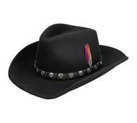 Stetson Hackberry Sombrero de Vaquero Traveller Fieltro de Lana Banda de Piel Hombre Todo el ano