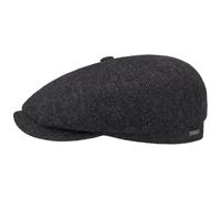 Stetson Hatteras Classic Gorra Newsboy Espiga Multicolor sostenible Hombre Otono Invierno