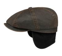 Stetson Hatteras Datto Gorra Gatsby Newsboy Proteccion UV 40 con Orejeras Hombre Otono Invierno