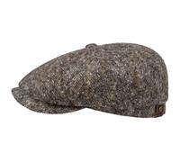 Stetson Hatteras Gorra Newsboy Donegal Tweed Lana Virgen Mezclado Multicolor Unisex Otono Invierno