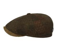 Stetson Hatteras Gorra Newsboy Paisley sostenible Hecho en UE Hombre Otono Invierno