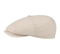 Stetson Hatteras Gorra Newsboy Unicolor Algodon ecologico Proteccion UV 40 Unisex Primavera Verano