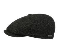 Stetson Hatteras Shetland Flat Cap Wool Men Autumn Winter Cotton Lining