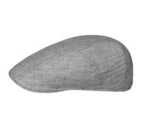 Stetson Herringbone Gorra Gatsby Lino Espiga Proteccion UV 40 Hecho en la UE Hombre Primavera Verano