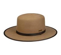 Stetson Lenapah Western Wollhut Wollfilzhut Filzhut Westernhut Herren - mit Lederband Herbst-Winter Herbst Winter - S (54-55 cm) braun