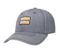 Stetson Béisbol Gorra Cotton Hombre - de algodón Curved Brim Cap Hebilla Metal, con Visera, Forro Invierno Otoño Verano Primavera Verano/Invierno - Talla única Gris