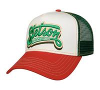 Stetson Gorra Trucker Lettering Hombre - Camionero de béisbol Malla Snapback, con Visera Verano/Invierno Verano - Talla única Verde