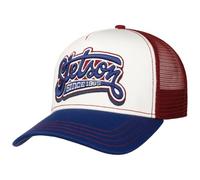 Stetson Lettering Gorra Trucker de Beisbol Estilo Retro Bordado Malla Hombre Todo el ano
