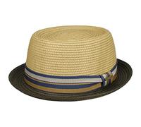 Stetson Licano Sombrero Pork pie de Paja Toyo Proteccion UV 40 Unisex Primavera Verano
