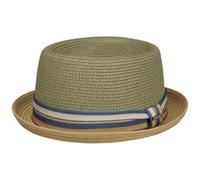 Stetson Licano Sombrero Pork pie de Paja Toyo Proteccion UV 40 Unisex Primavera Verano