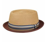 Stetson Licano Sombrero Pork pie de Paja Toyo Proteccion UV 40 Unisex Primavera Verano
