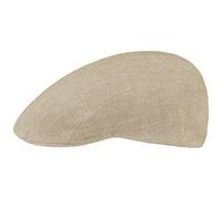 Stetson Gorra Gatsby de Lino Madison Mujer/Hombre - Gorro Ivy con Visera, Forro Verano Primavera/Verano - 59 cm Beige