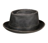 Stetson Odenton Pork Pie Fedora Porkpie Algodón Impermeable Protección Solar Hombre Mujer Verano Invierno
