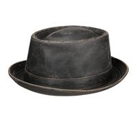 Stetson Odenton Pork Pie Fedora Porkpie Algodón Impermeable Protección Solar Hombre Mujer Verano Invierno