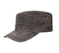Stetson Raymore Gorra Militar Army de Piel Unicolor Hebilla Metalica Hombre Todo el ano